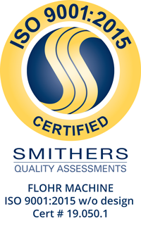 ISO 9001:2015 certified by Smithers Quality Assessments